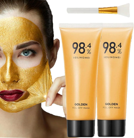 Gold Peel off Mask (Pack of 2) 🔥(BUY 1 piece GET 1  piece FREE)🔥